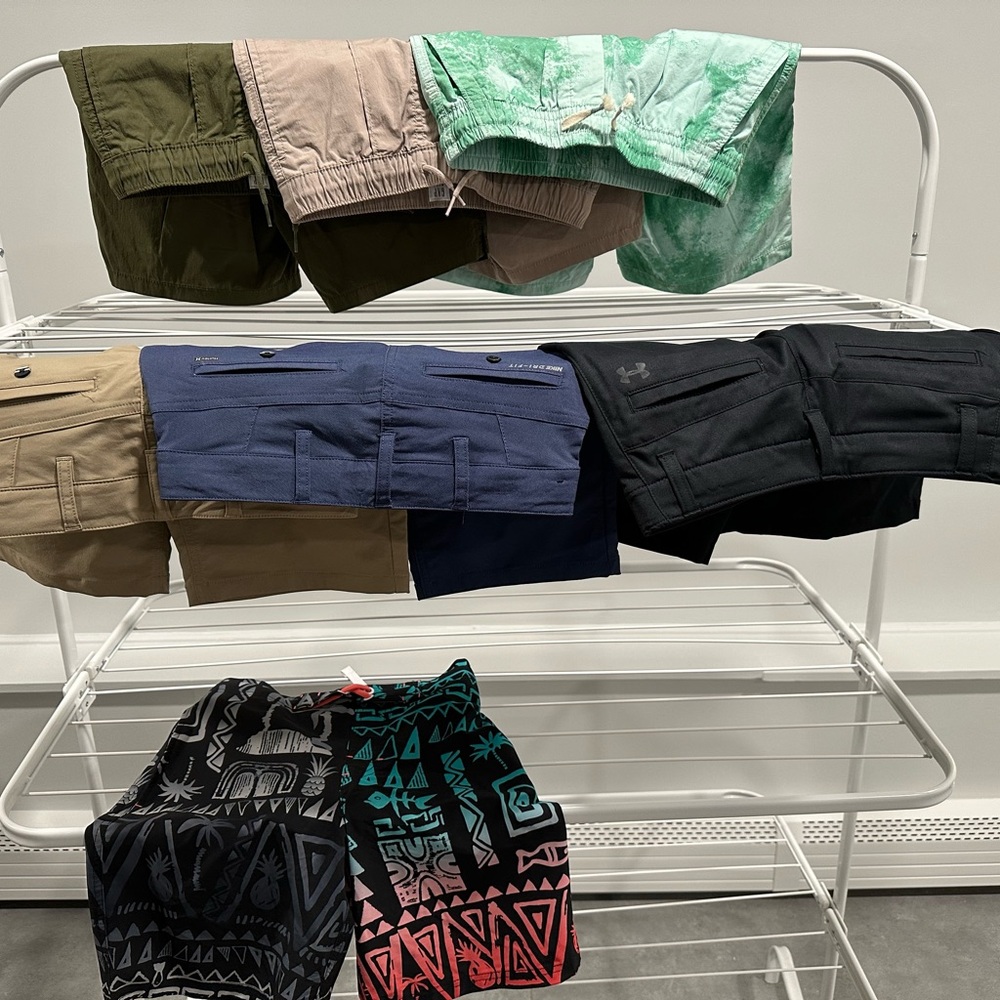 Boys shorts 7 piece